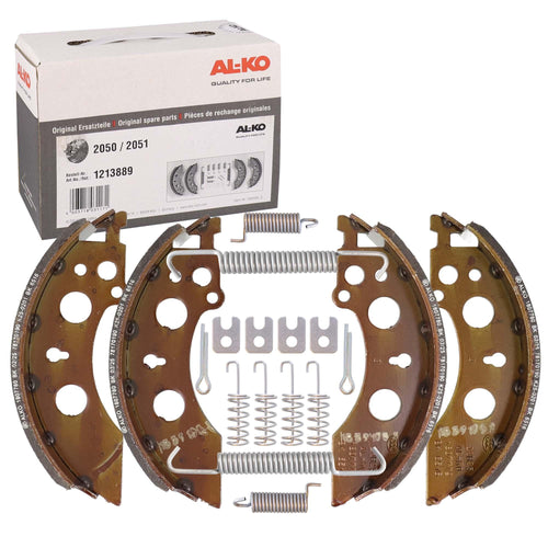 AL-KO Bremsbacken Satz 1213889 für 2050 / 2051 200x50mm AL-KO trailerteile.eu.