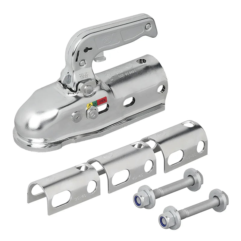 SPP Kugelkupplung Universalset 35-50 mm rund bis 3000kg gebremst