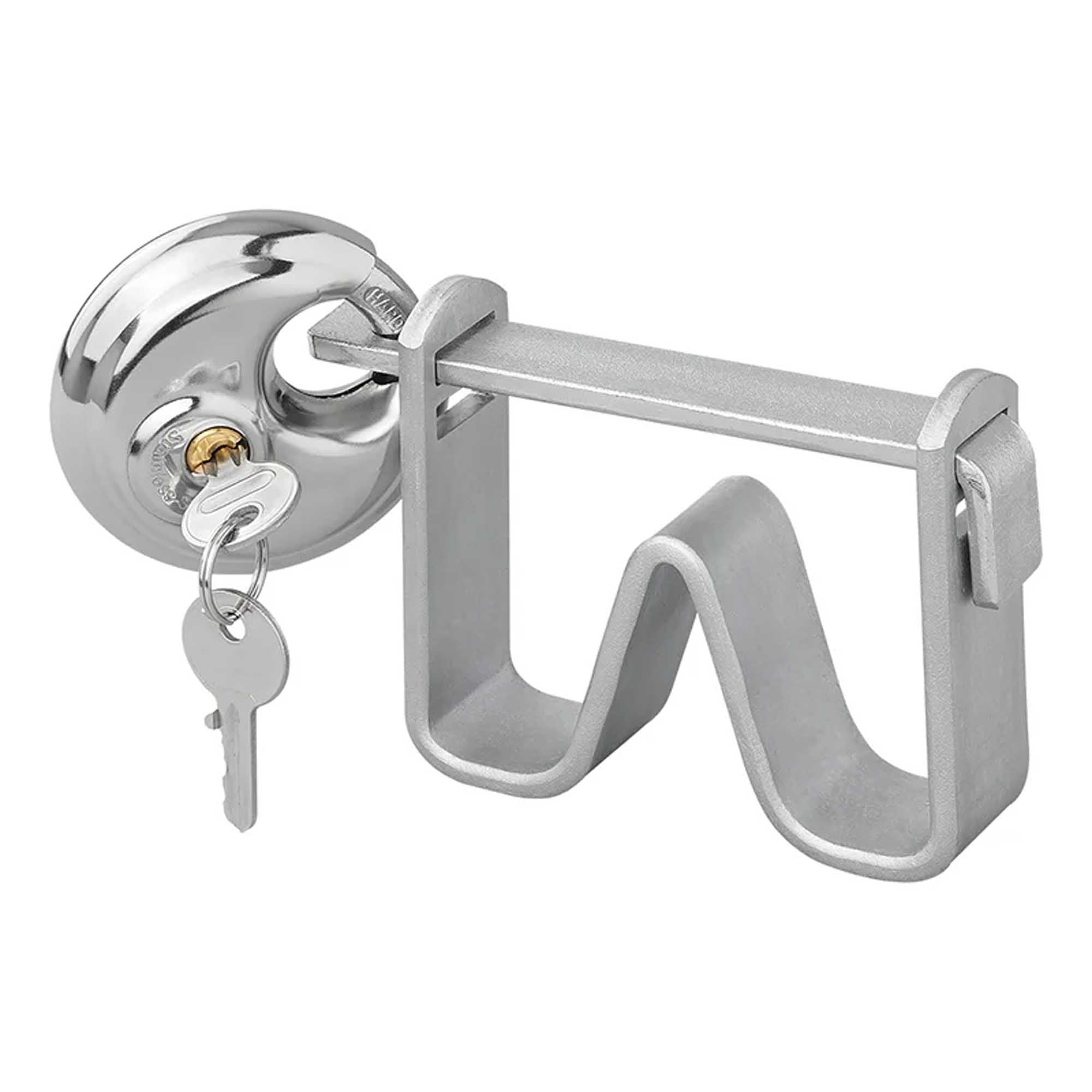 Anhänger Diebstahlsicherung Bügelsicherung mit Vorhangschloss