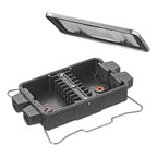 Verteilerdose / Verteilerkasten Metalldeckel 8-polig