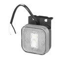 Positionsleuchte 12-24V Weiß 65 x 65 mm LED mit Halter