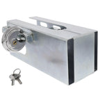 Kastenschloss für Anhänger Diebstahlsicherung mit Riegel und Schloss