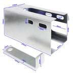 Kastenschloss für Anhänger Diebstahlsicherung mit Riegel und Schloss