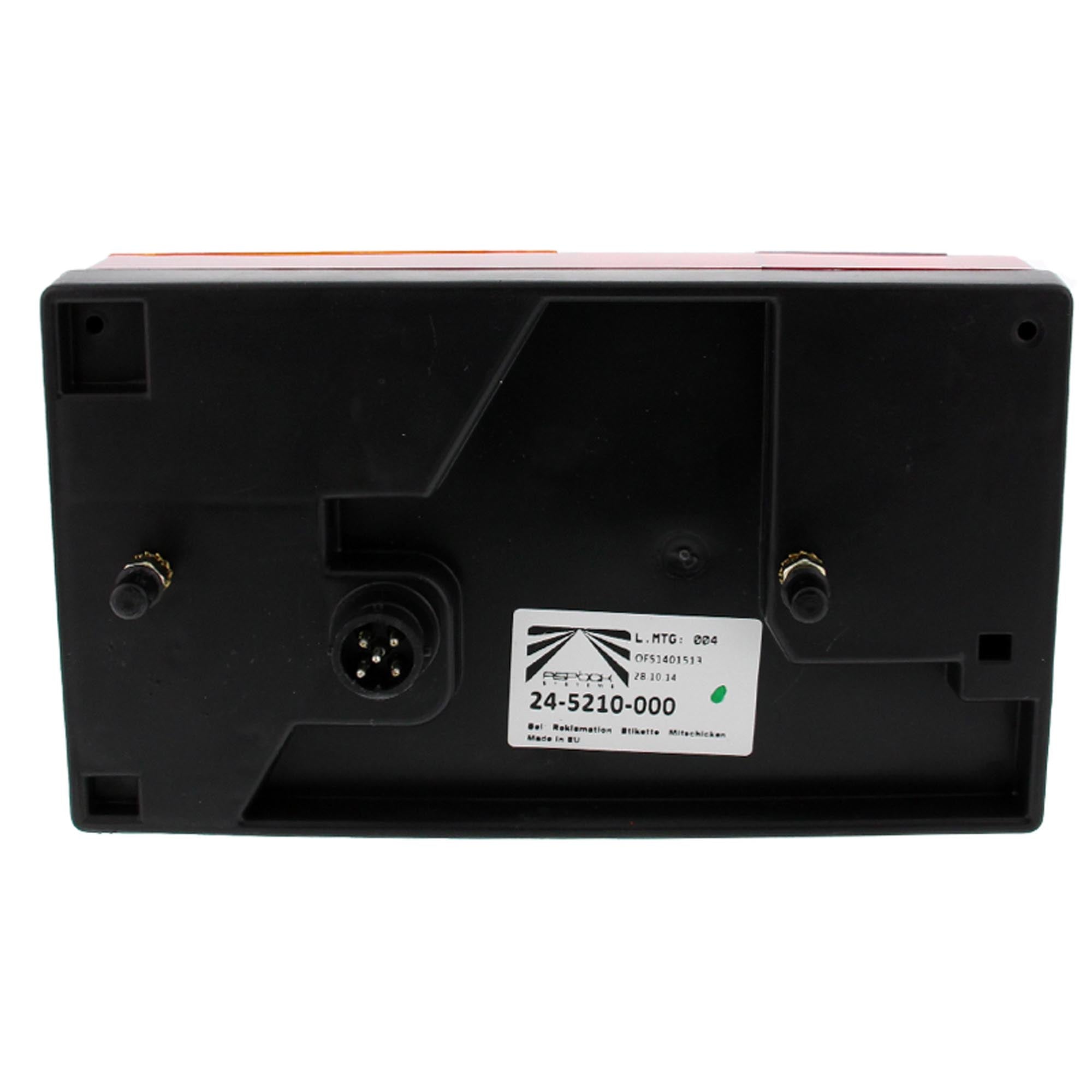 Aspöck Multipoint 1 I Rückleuchte Rechts mit RFS 24-5210-007