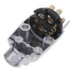 7-poliger Anhänger-Stecker Metall 12V