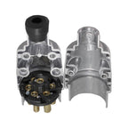7-poliger Anhänger-Stecker Metall 12V