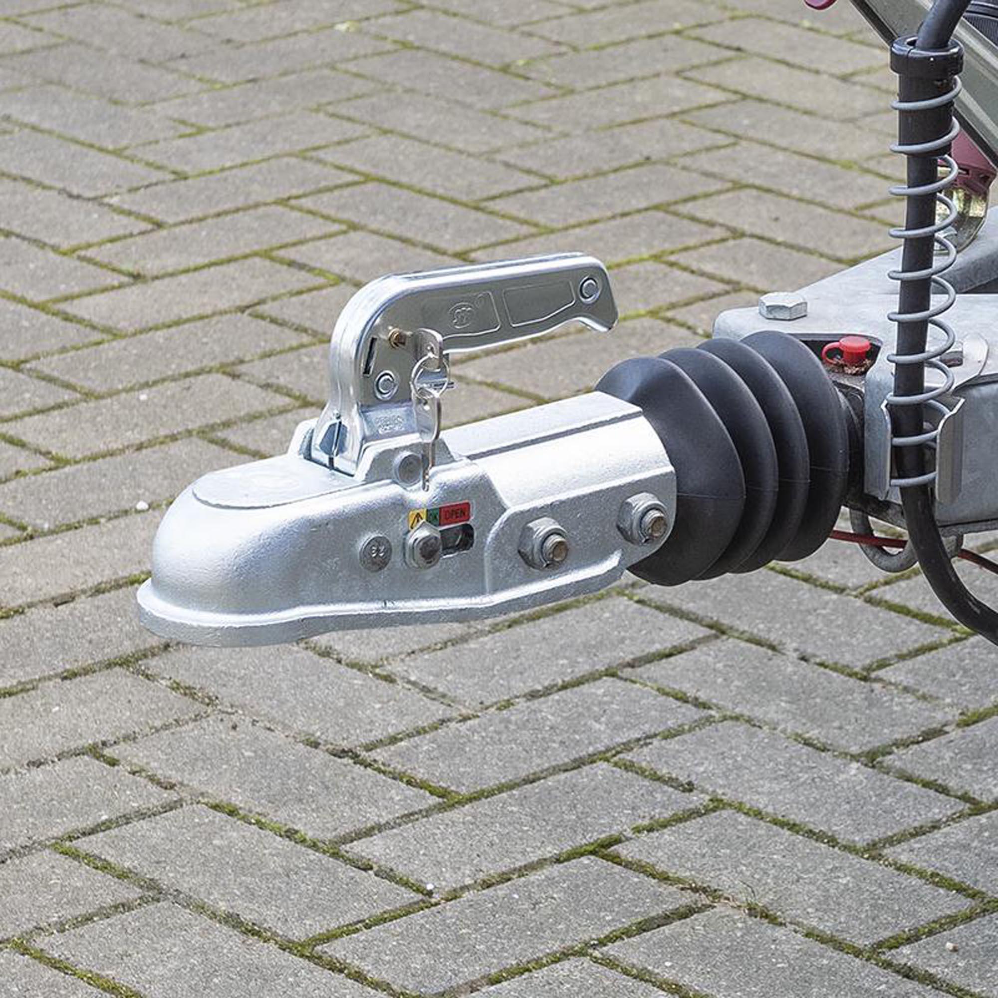 Steckschloss für Kugelkupplungen + 2 Schlüssel