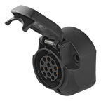 13-poliger Anhänger Stecker u. Steckdose mit Dichtung 12V