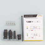 ASPÖCK Verbinder Set 5-pol. Bajonett/Stecker 12V - 13-0536-004 ASPÖCK trailerteile.eu.