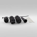 ASPÖCK Verbinder Set 5-pol. Bajonett/Stecker 12V - 13-0536-004 ASPÖCK trailerteile.eu.