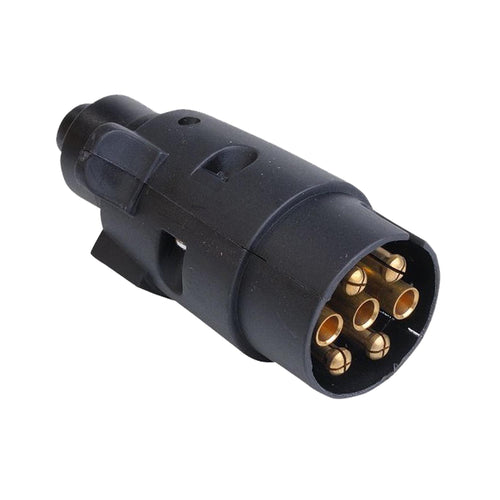 7-poliger Anhänger-Stecker Kunststoff 12V TheDrive trailerteile.eu.