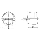Rückleuchte Schluss-Blinkleuchte Traktor Anhänger Oldtimer ersetzt 2SB 003 018-031