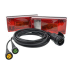 Aspöck Midipoint 1 Rückleuchtensatz inkl. 13-pol. Anschlußkabel 4 Meter