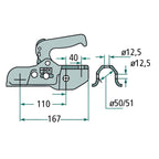 Winterhoff 150RG Zugmaul 1500KG