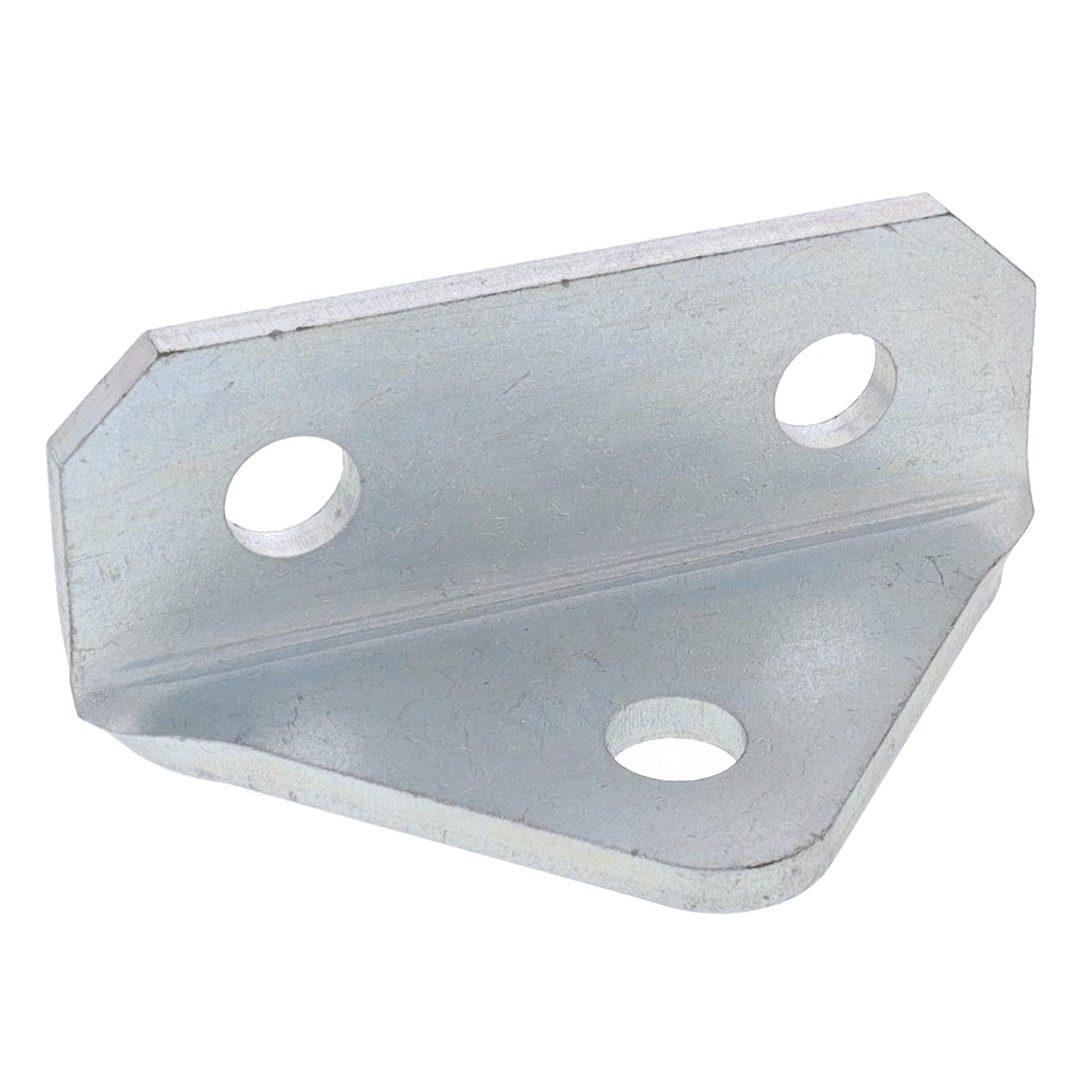 Stoßdämpferhalter für Anhänger Rahmen 90° abgewinkelt, schraubbar