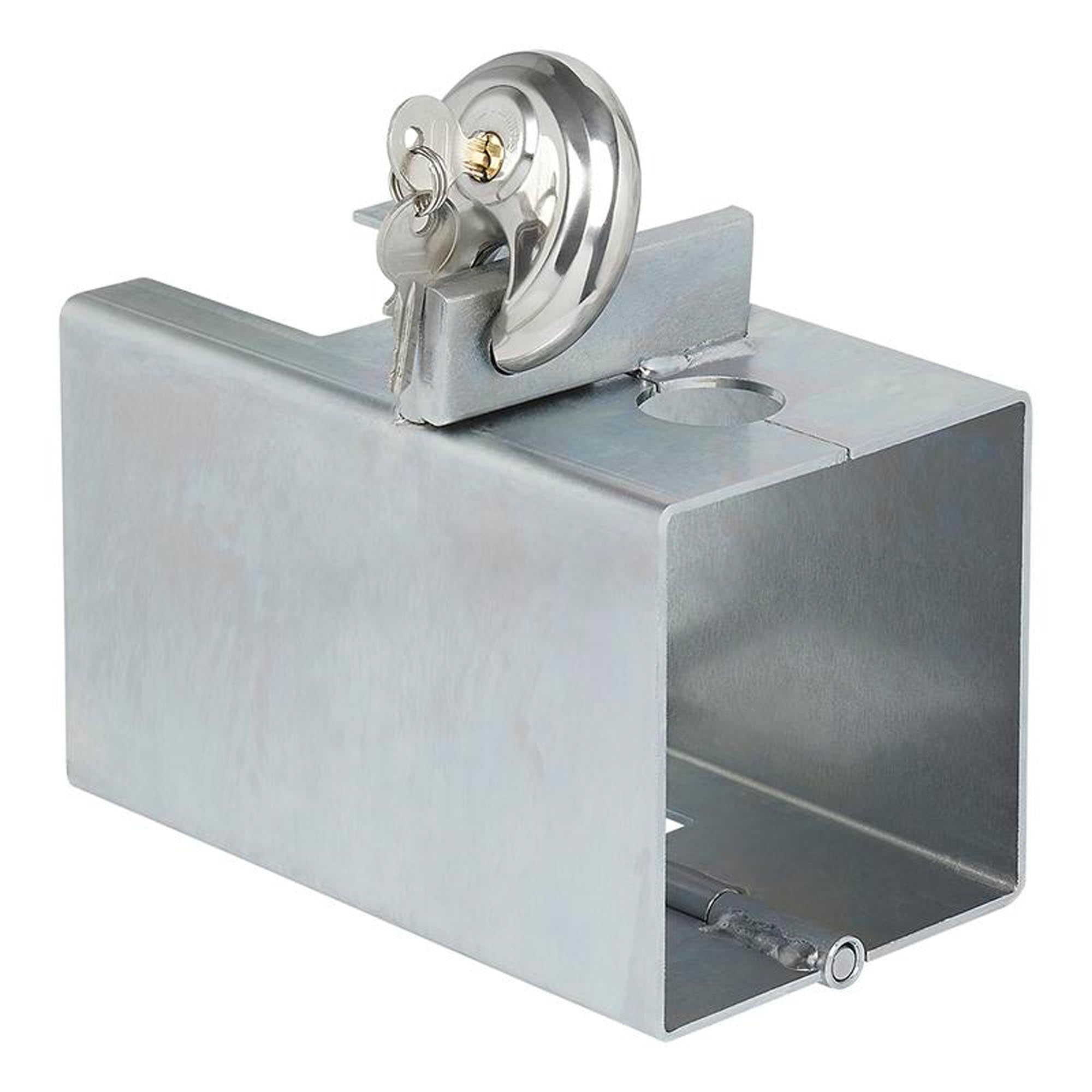 Diebstahlsicherung klappbar an und abgekuppelt mit Schloss