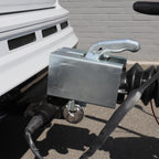 Diebstahlsicherung klappbar an und abgekuppelt mit Schloss