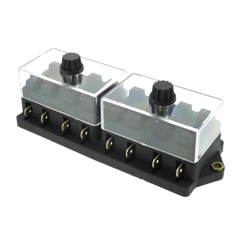 8-Fach ATO / ATC Sicherungshalter mit Doppeldeckel Pro Plus trailerteile.eu.