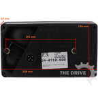 Aspöck Satz Multipoint 5 V re mit RFS / li mit NSL Rückleuchten + Anschlußkabel 5m 13-pol.