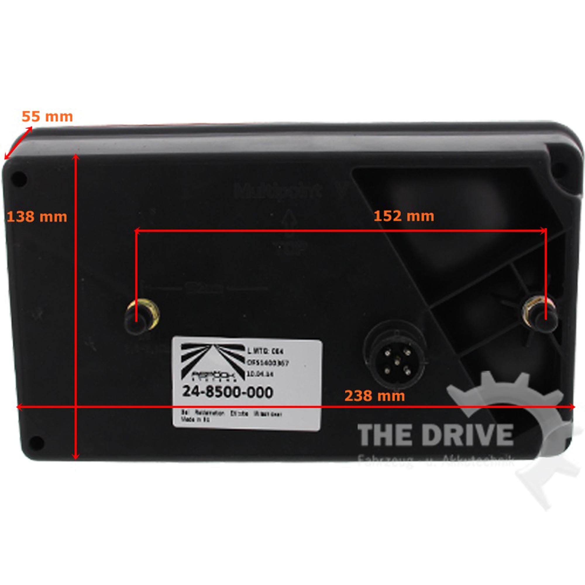 Aspöck Satz Multipoint 5 V  rechts / links Rückleuchten mit Rückfahrlicht