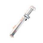 2x Anhängerstütze 600mm lang mit Klemmhalter Ø 48mm Rohr