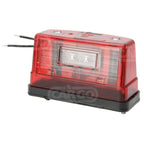 LED Nummernschildbeleuchtung 110x62x55mm cargo trailerteile.eu.