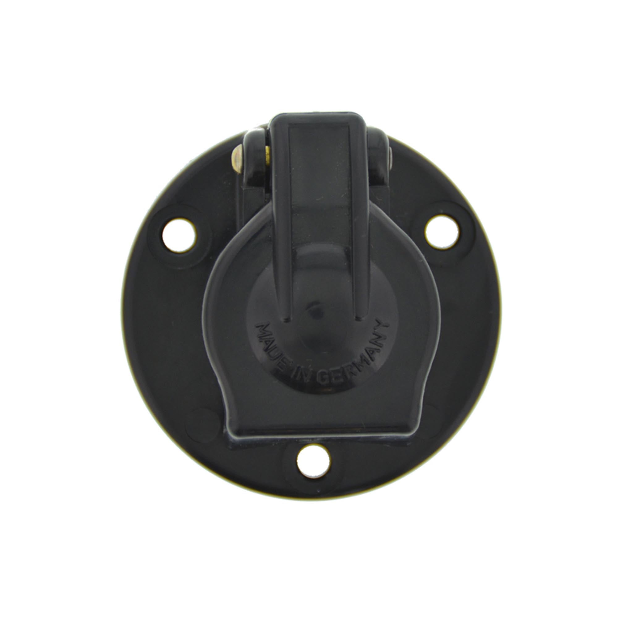 Set 3-polig Anhänger Steckdose u. Stecker Kunststoff 6-24V 16A