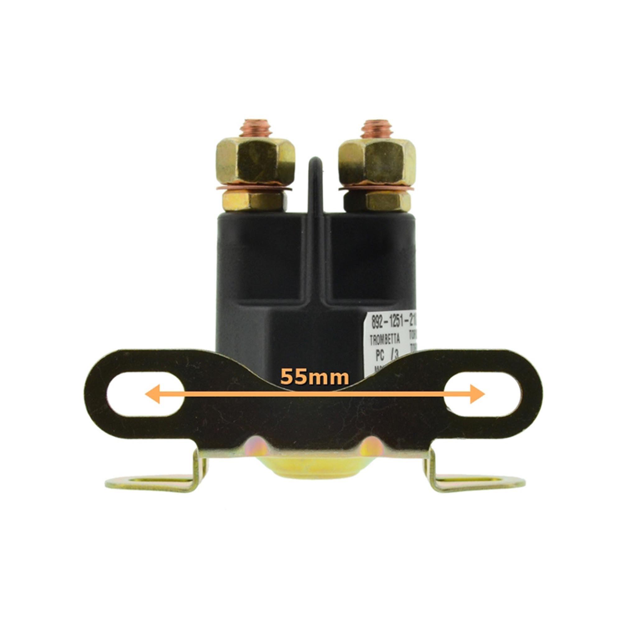 12V Magnetschalter 4-polig Schraub- u. Flachsteckeranschluss TMN-Handels GmbH trailerteile.eu.