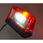 LED Nummernschildbeleuchtung 110x62x55mm cargo trailerteile.eu.