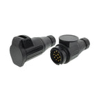 Set 13-polig Stecker und Steckdose fliegend PVC