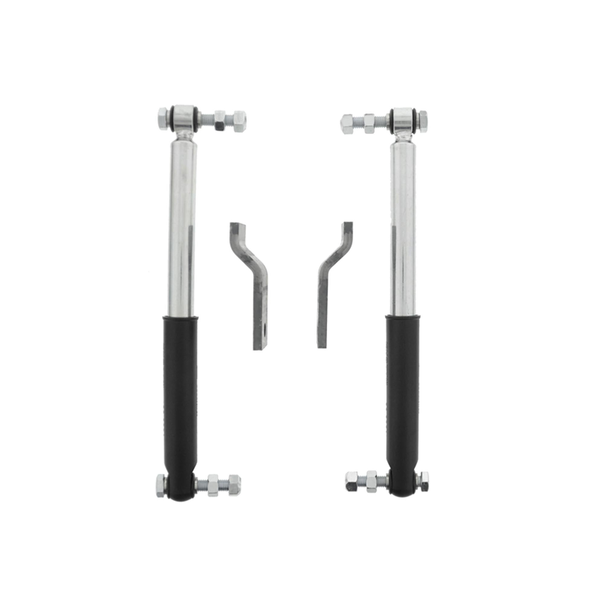 Set KNOTT Achsstoßdämpfer (2 Stück) 600 bis 1800 kg -Knott Nr. 990001 + Schraubensatz + Halter