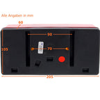 Hella Heckleuchte rechteckig 205x105mm rechts 2SD 006.040-041