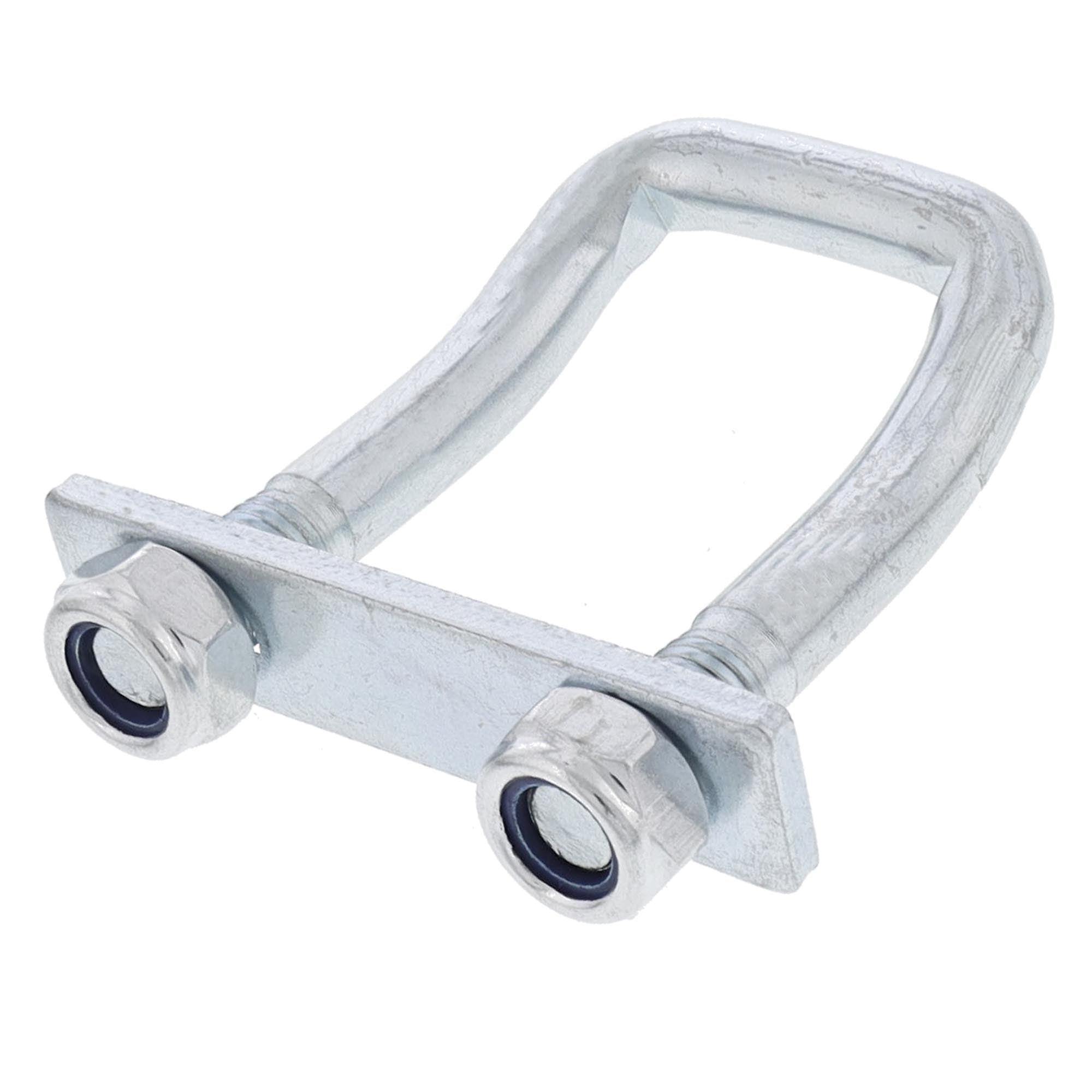 Zurr-Bügel 150° abgewinkelt mit Platte und Muttern 2000daN