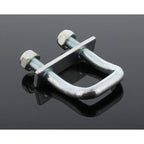 Zurr-Bügel 150° abgewinkelt mit Platte und Muttern 2000daN