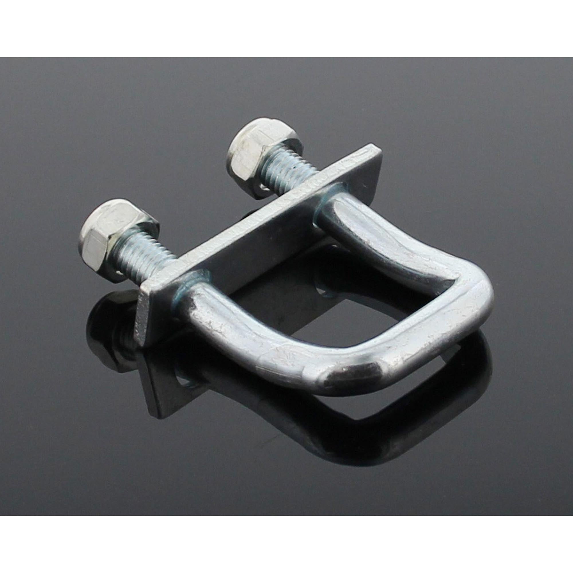 Zurr-Bügel 150° abgewinkelt mit Platte und Muttern 2000daN