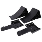 Anhänger SET No.2 HD (1 Stützrad, 2 Keile[SCHWARZ], 2 Stützen, 3 Klemmhalter)