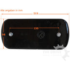 Aspöck Satz Midipoint 2 Anhängerleuchte Rechts / Links mit NSL