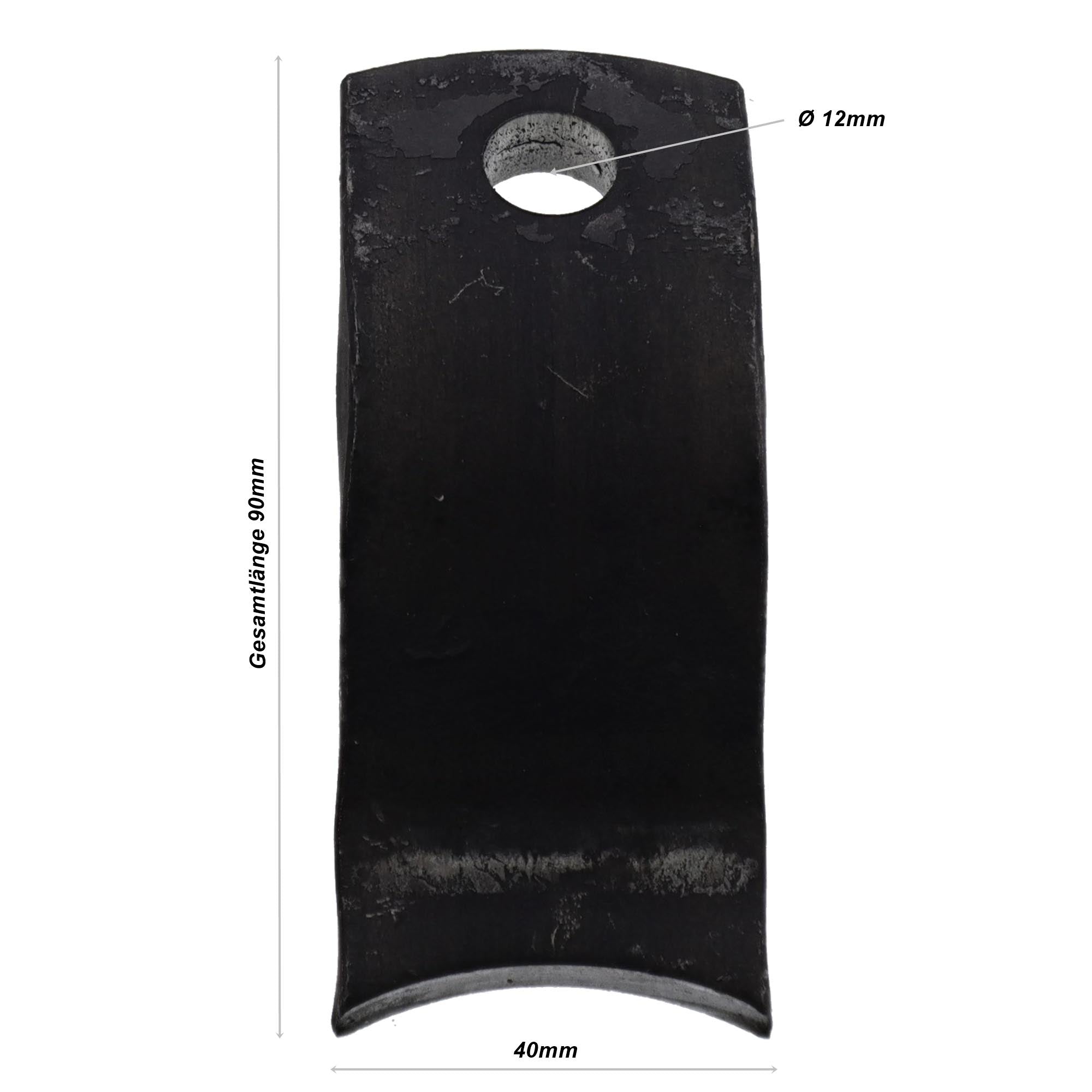 Halter für Achsstoßdämpfer zum Anschweißen