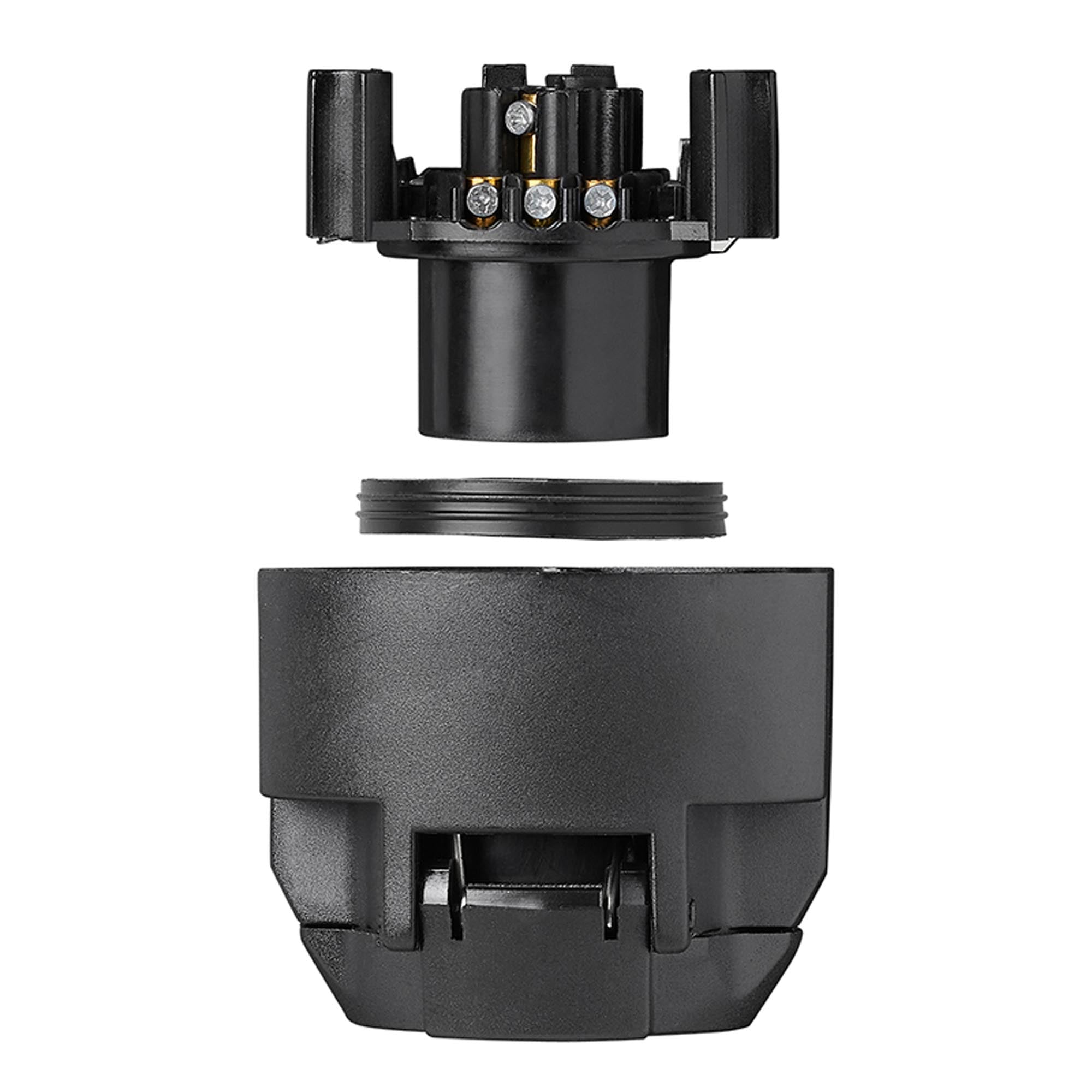 13-polige Anhänger-Steckdose Kunststoff 12V NSL-Abschaltung