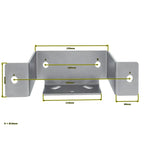 Halterung passend für STEMA für Klemmhalter / Abstellstütze