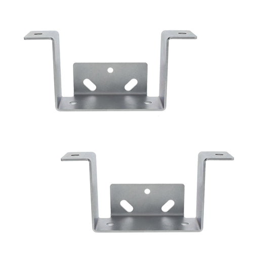 2x Halterung passend für STEMA für Klemmhalter / Abstellstützen inkl. Schraubensatz