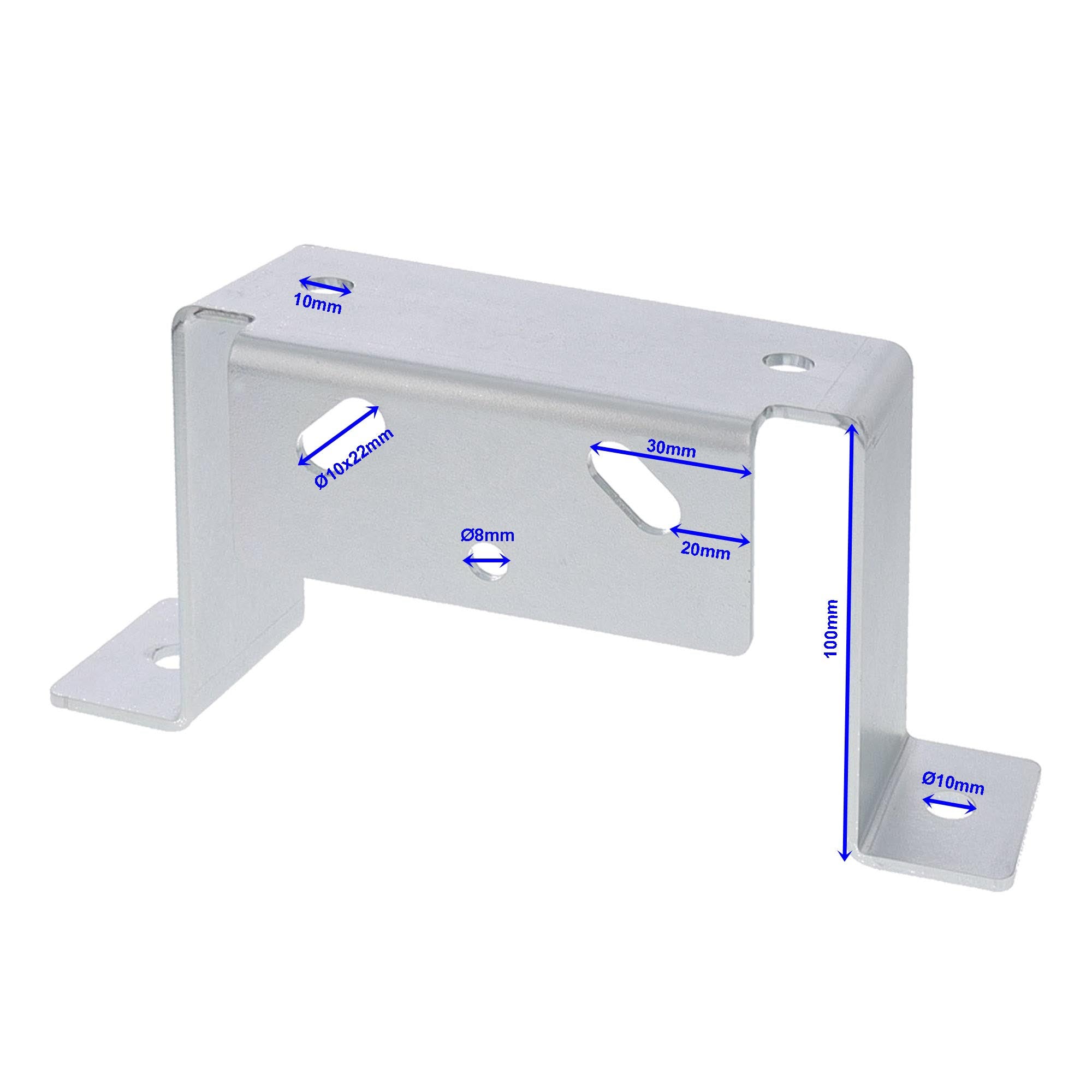 2x Halterung passend für STEMA für Klemmhalter / Abstellstützen inkl. Schraubensatz