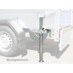 STEMA Set 2 - 2x Halter 1x Schraubensatz 2x Klemmhalter 2x Stütze 600mm