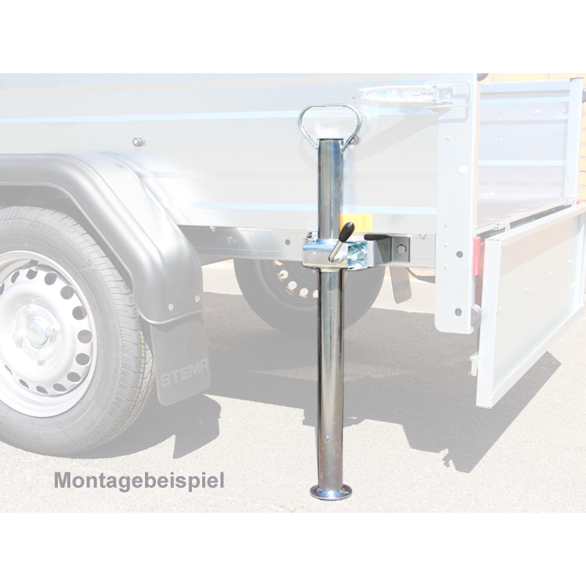 STEMA Set 2 - 2x Halter 1x Schraubensatz 2x Klemmhalter 2x Stütze 600mm