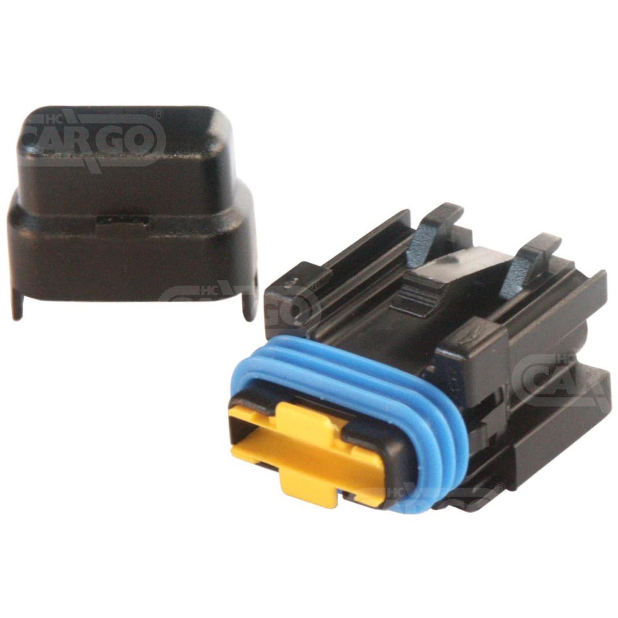 ATC / ATO Sicherungshalter Spritzwassergeschützt Zweitverriegelung Gelb