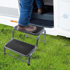 Doppeltrittstufe für Haushalt, Wohnwagen, Werkstatt