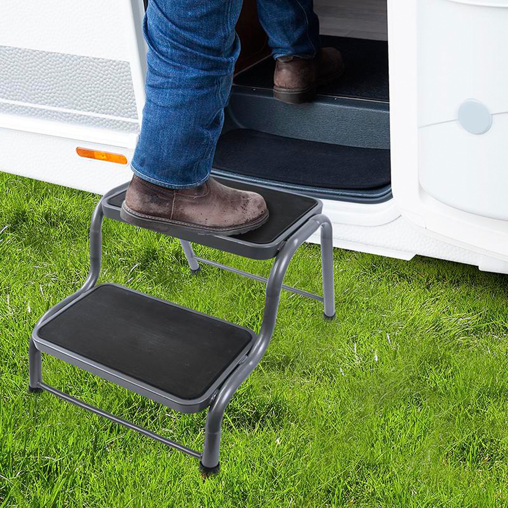 Doppeltrittstufe für Haushalt, Wohnwagen, Werkstatt