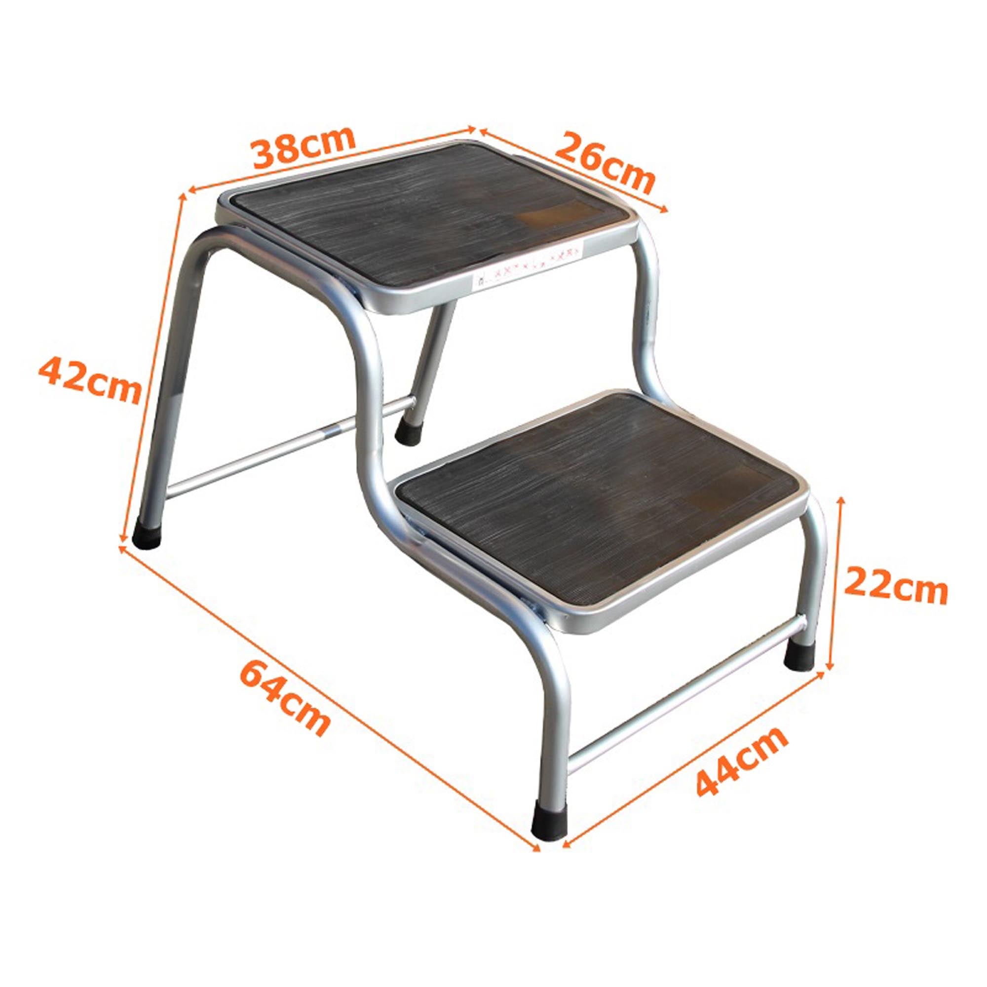 Doppeltrittstufe für Haushalt, Wohnwagen, Werkstatt
