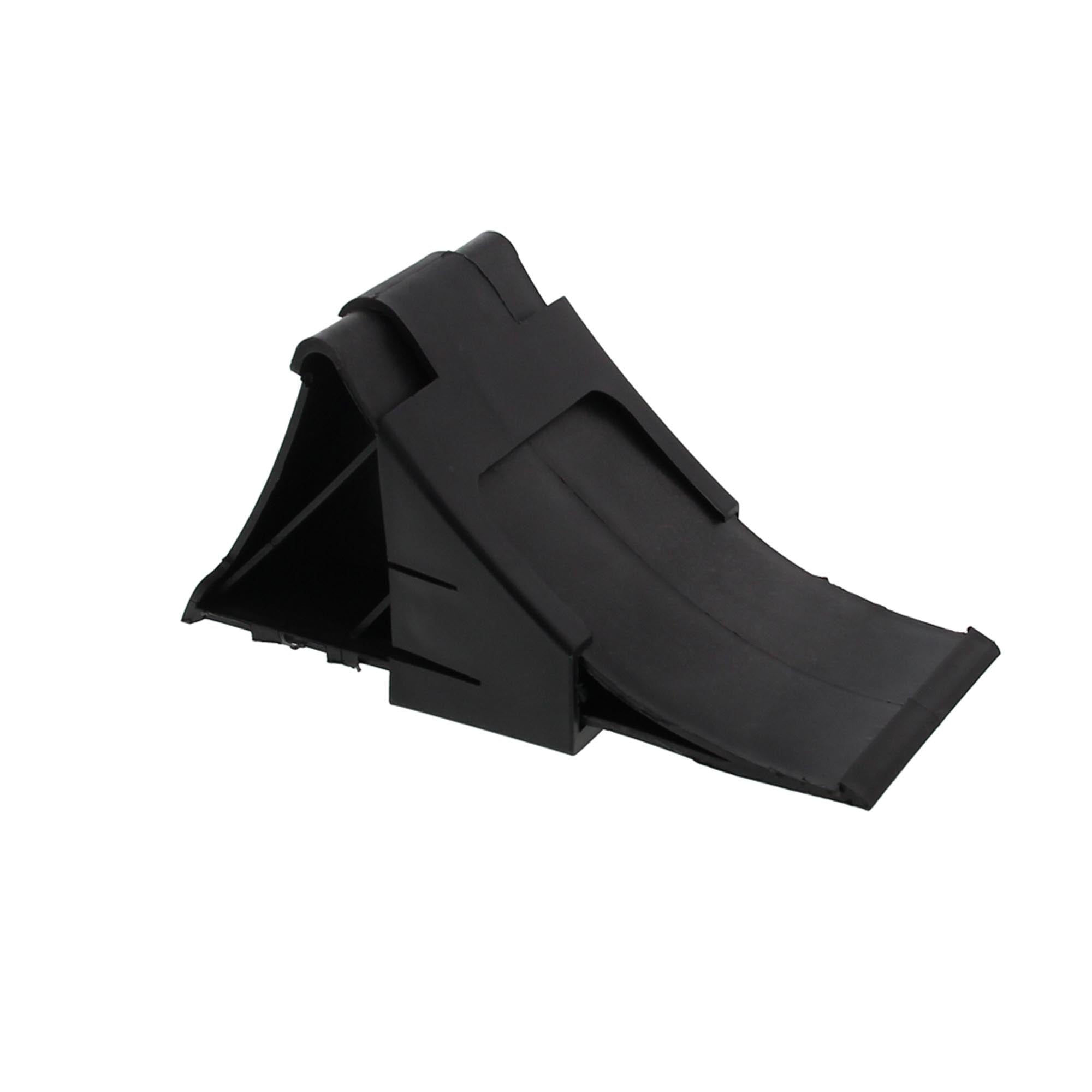 Unterlegkeil schwarz mit Halterung