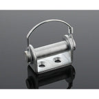 Scharnierhalter mit Bolzen für Heckklappen 15mm